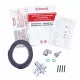 Perfelli 5905563500934 - зображення 11 Поверхня газова на склі Perfelli DIAMOND G69C NERO - зображення 11