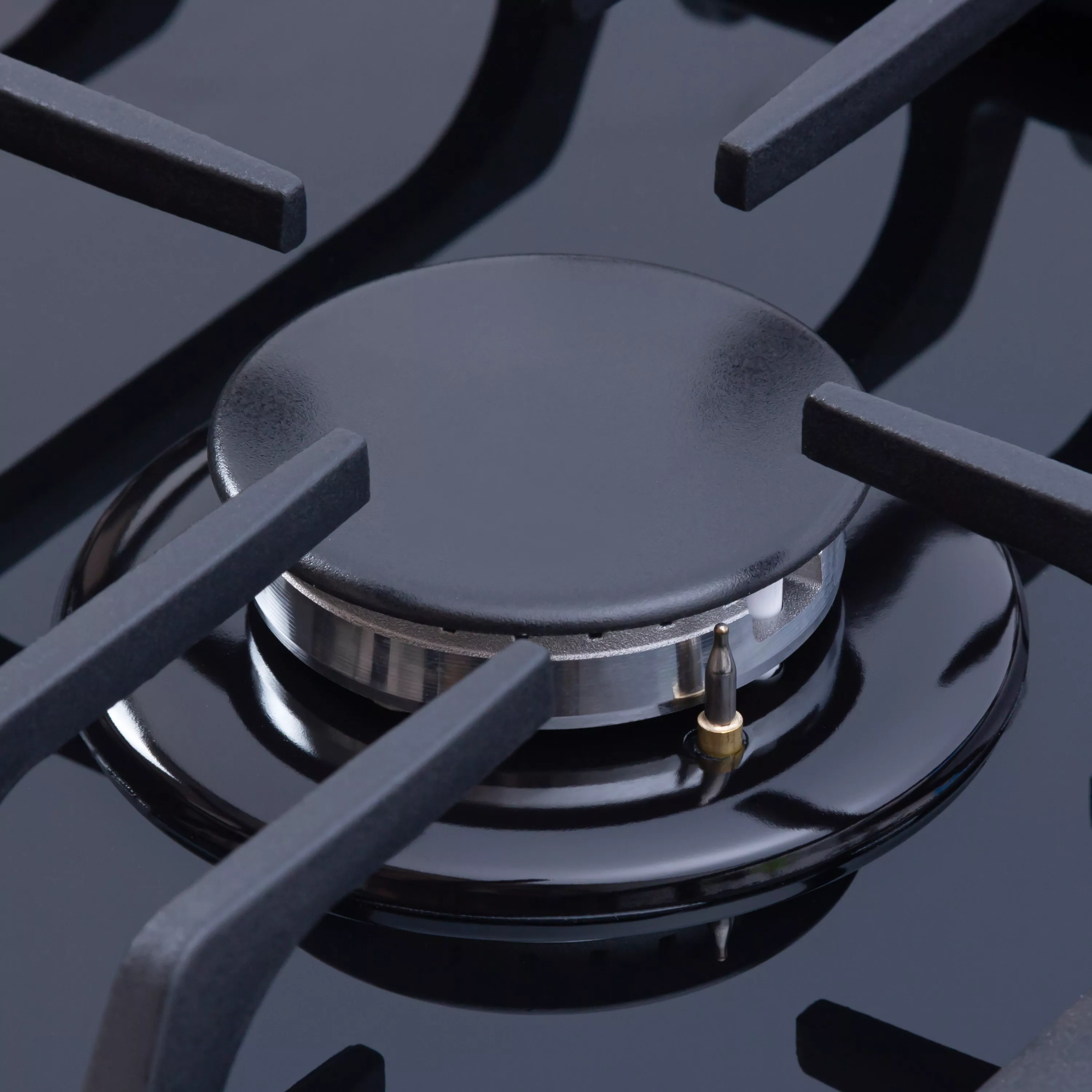 Perfelli 5905563500934 - зображення 6 Поверхня газова на склі Perfelli DIAMOND G69C NERO - зображення 6