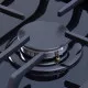 Perfelli 5905563500934 - зображення 6 Поверхня газова на склі Perfelli DIAMOND G69C NERO - зображення 6