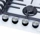 Поверхня газова на склі Perfelli DIAMOND GW69C BIANCO - зображення 3