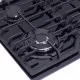 Поверхня газова на склі Perfelli DIAMOND GW69C NERO - зображення 5