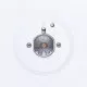 Поверхность газовая на металле Perfelli DIAMOND M69C BIANCO - зображення 8