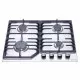 Поверхность газовая на металле Perfelli DIAMOND M69C INOX - зображення 2