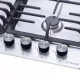 Поверхность газовая на металле Perfelli DIAMOND M69C INOX - зображення 3