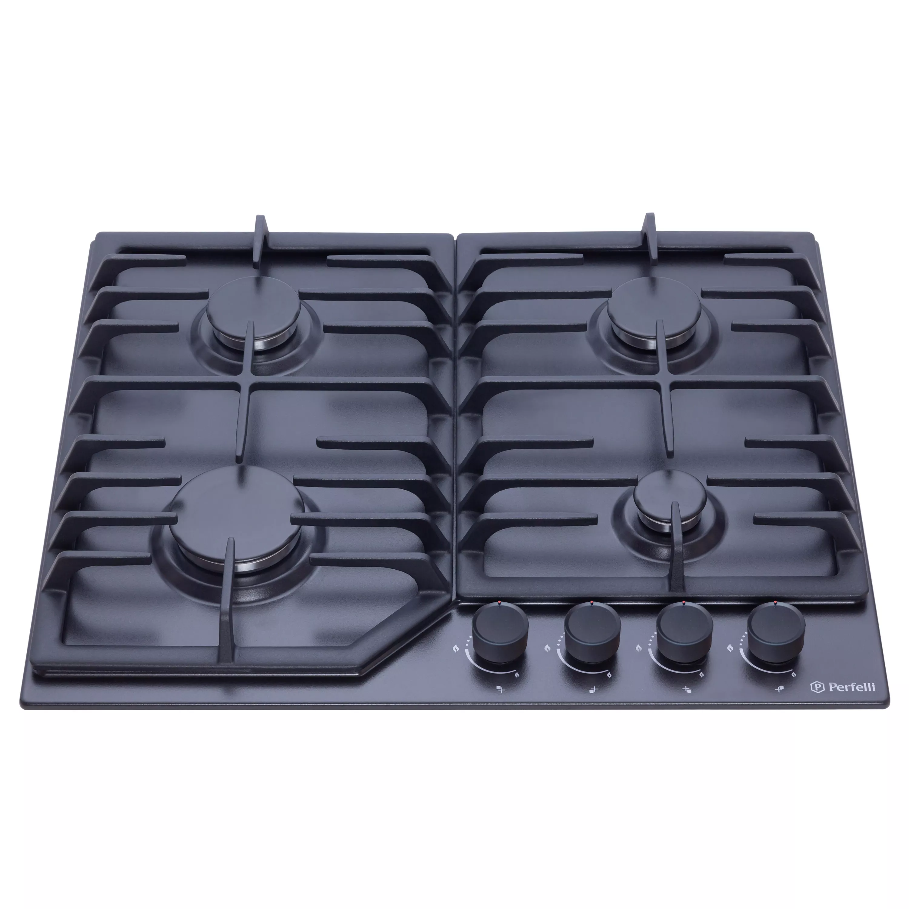 Поверхность газовая на металле Perfelli DIAMOND M69C NERO - зображення 2