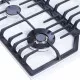 Поверхность газовая на металле Perfelli DIAMOND MW69C BIANCO - зображення 5