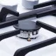 Поверхность газовая на металле Perfelli DIAMOND MW69C BIANCO - зображення 8