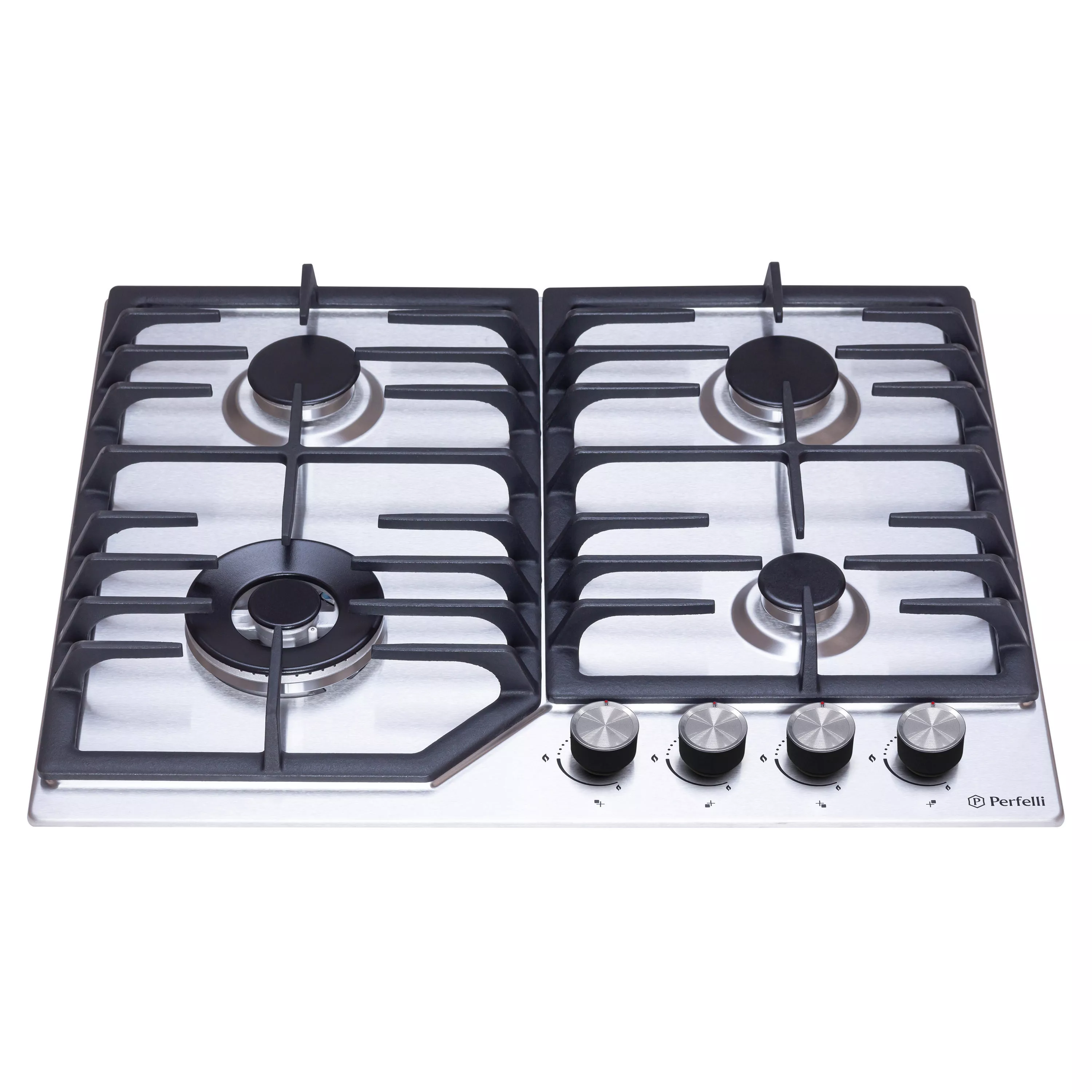 Поверхность газовая на металле Perfelli DIAMOND MW69C INOX - зображення 2