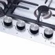 Поверхность газовая на металле Perfelli DIAMOND MW69C INOX - зображення 3