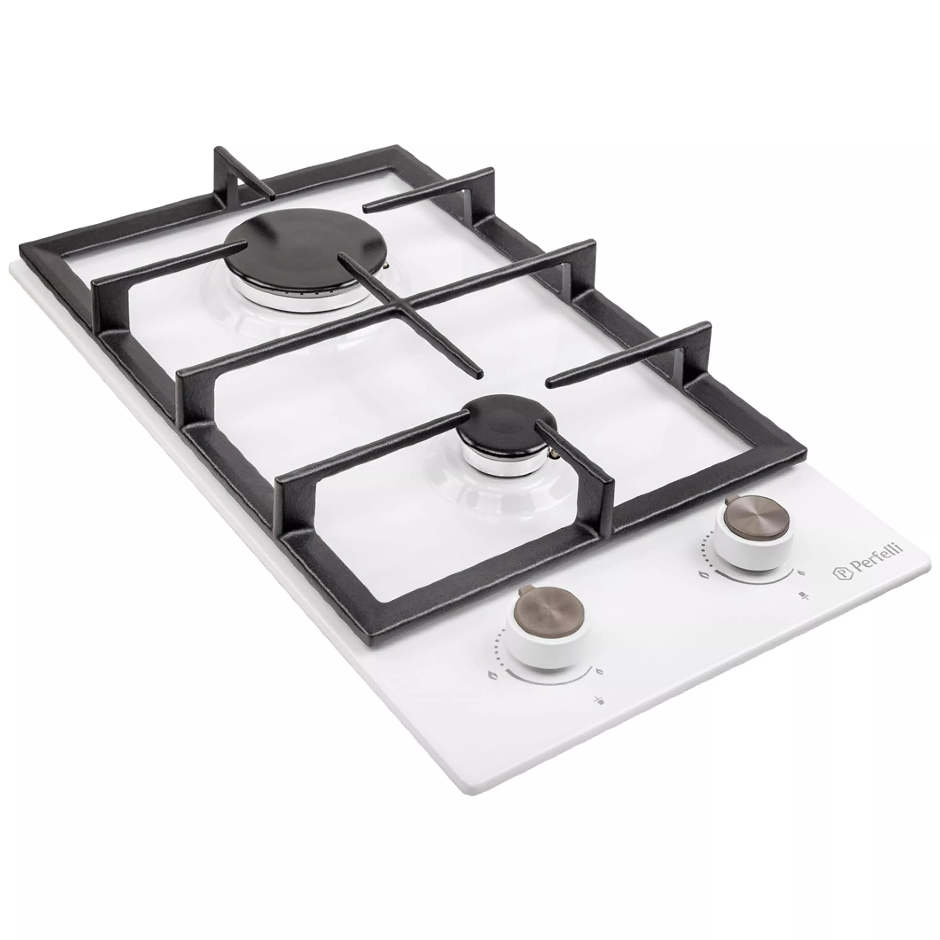 Поверхность газовая на металле Perfelli Domino HGM 31424 WH - зображення 4
