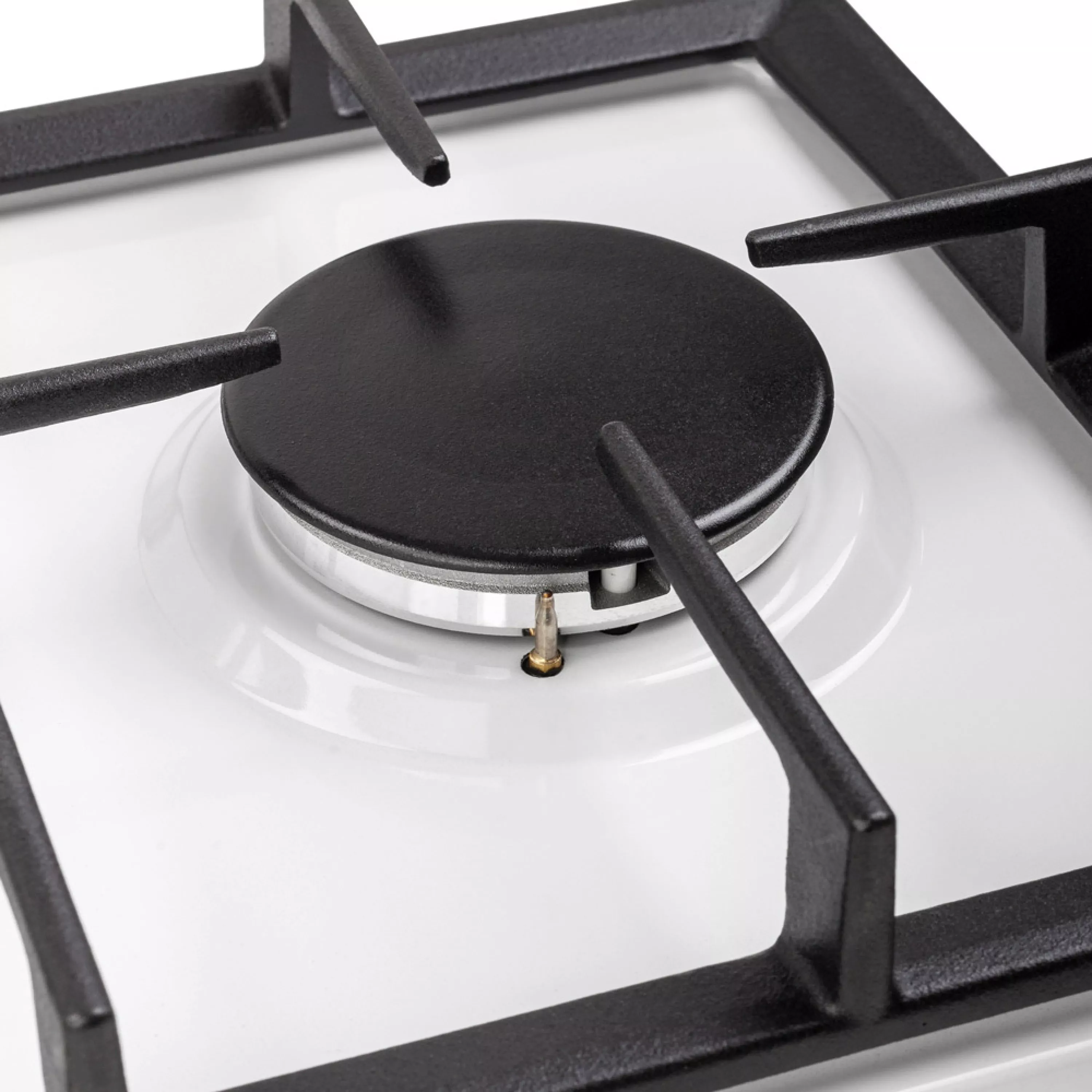 Поверхность газовая на металле Perfelli Domino HGM 31424 WH - зображення 6