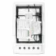 Поверхность газовая на металле Perfelli Domino HGM 31424 WH - зображення 10
