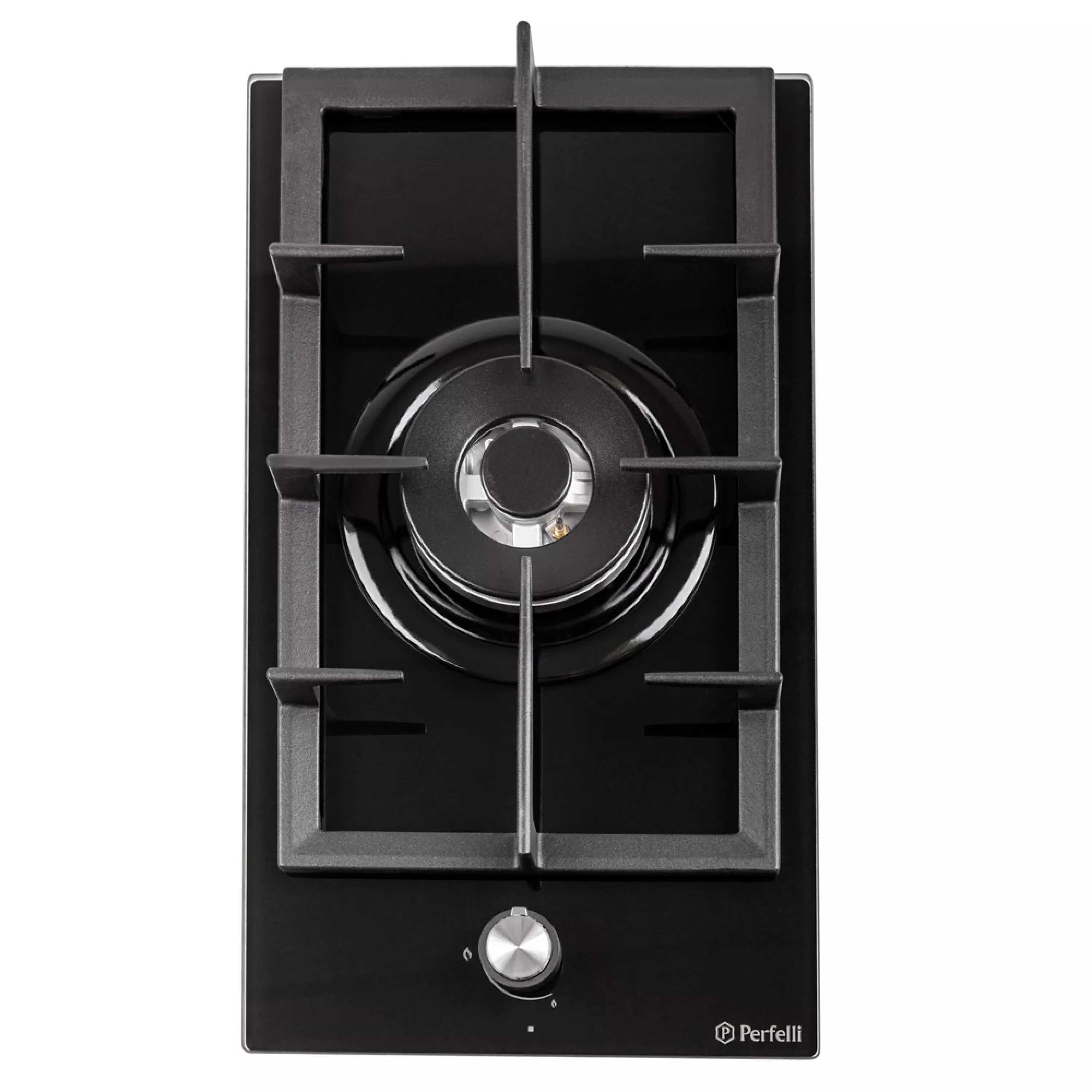 Perfelli 5902767156851 - зображення 1 Поверхность газовая Domino на стекле Perfelli HGG 31404 BL - зображення 1