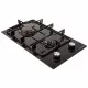 Поверхня газова Domino на склі Perfelli HGG 31414 BL - зображення 3
