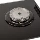 Поверхня газова Domino на склі Perfelli HGG 31414 BL - зображення 8