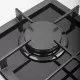 Perfelli 5902767156554 - зображення 6 Поверхня газова Domino на склі Perfelli HGG 31424 BL - зображення 6