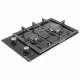 Perfelli 5902767156554 - зображення 3 Поверхня газова Domino на склі Perfelli HGG 31424 BL - зображення 3