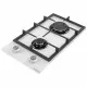 Поверхность газовая Domino на стекле Perfelli HGG 31424 WH - зображення 4