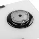 Поверхность газовая Domino на стекле Perfelli HGG 31424 WH - зображення 8