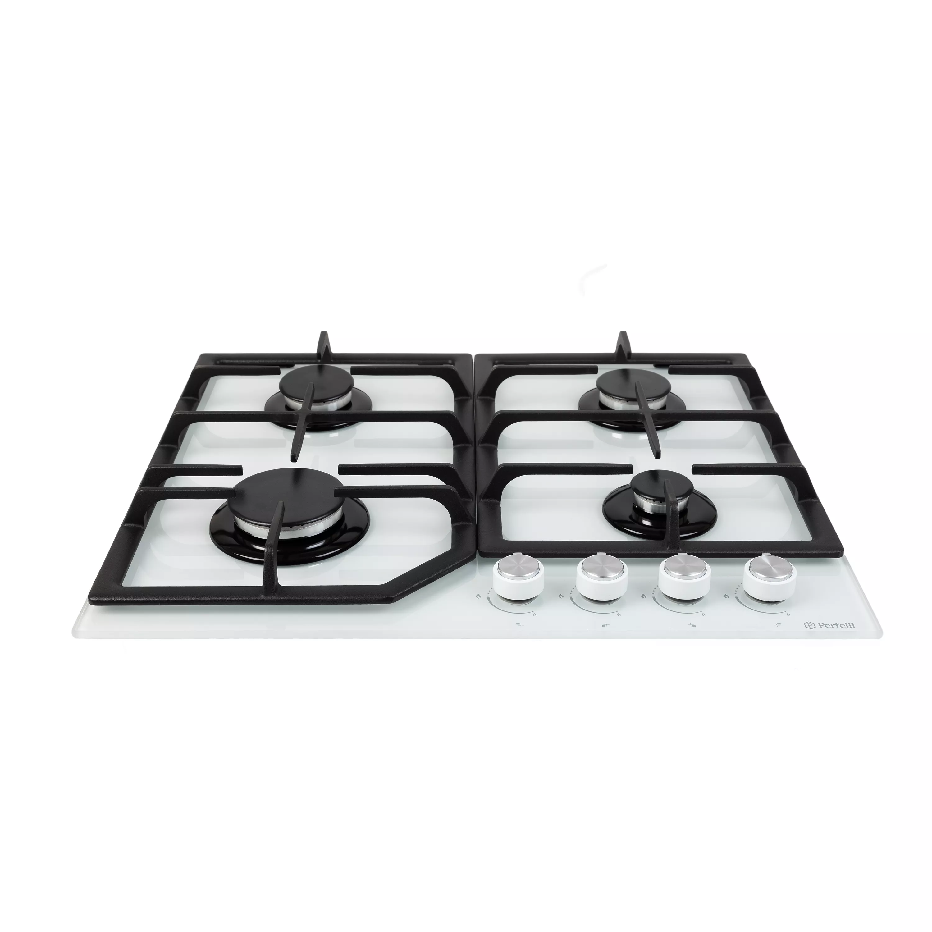 Perfelli 5902767159142 - зображення 2 Поверхня газова на склі Perfelli HGG 61424 WH - зображення 2