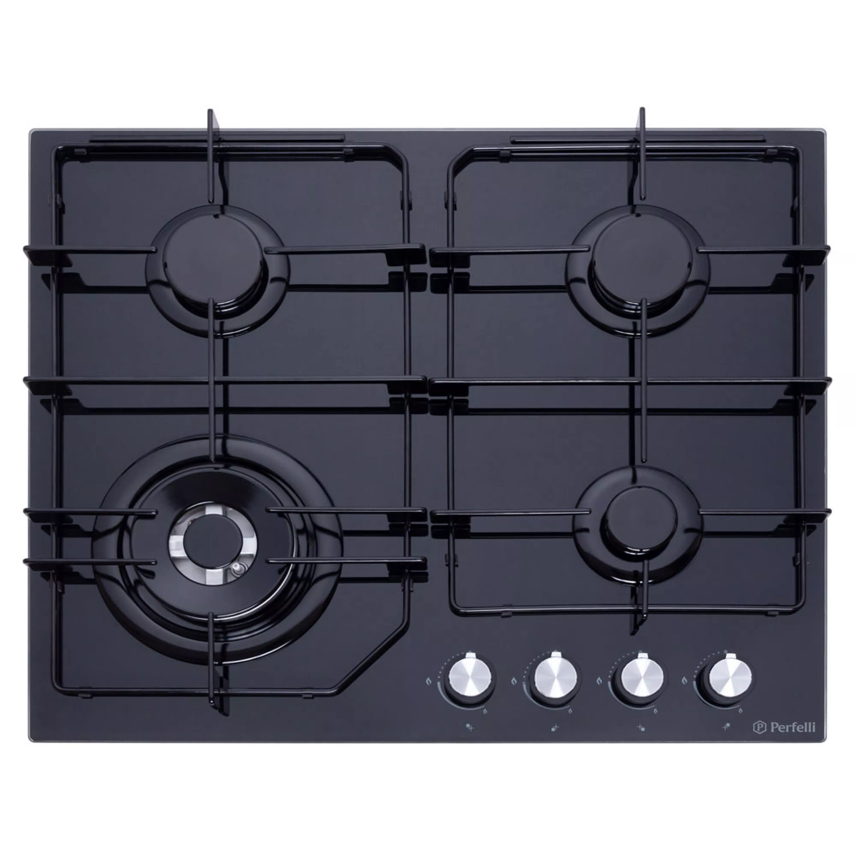 Поверхня газова на склі Perfelli HGG 61614 BL - зображення 1