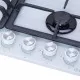 Поверхня газова на склі Perfelli HGG 61624 WH - зображення 4