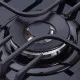 Perfelli 5902767156493 - зображення 7 Поверхня газова на склі Perfelli HGG 61664 BL - зображення 7
