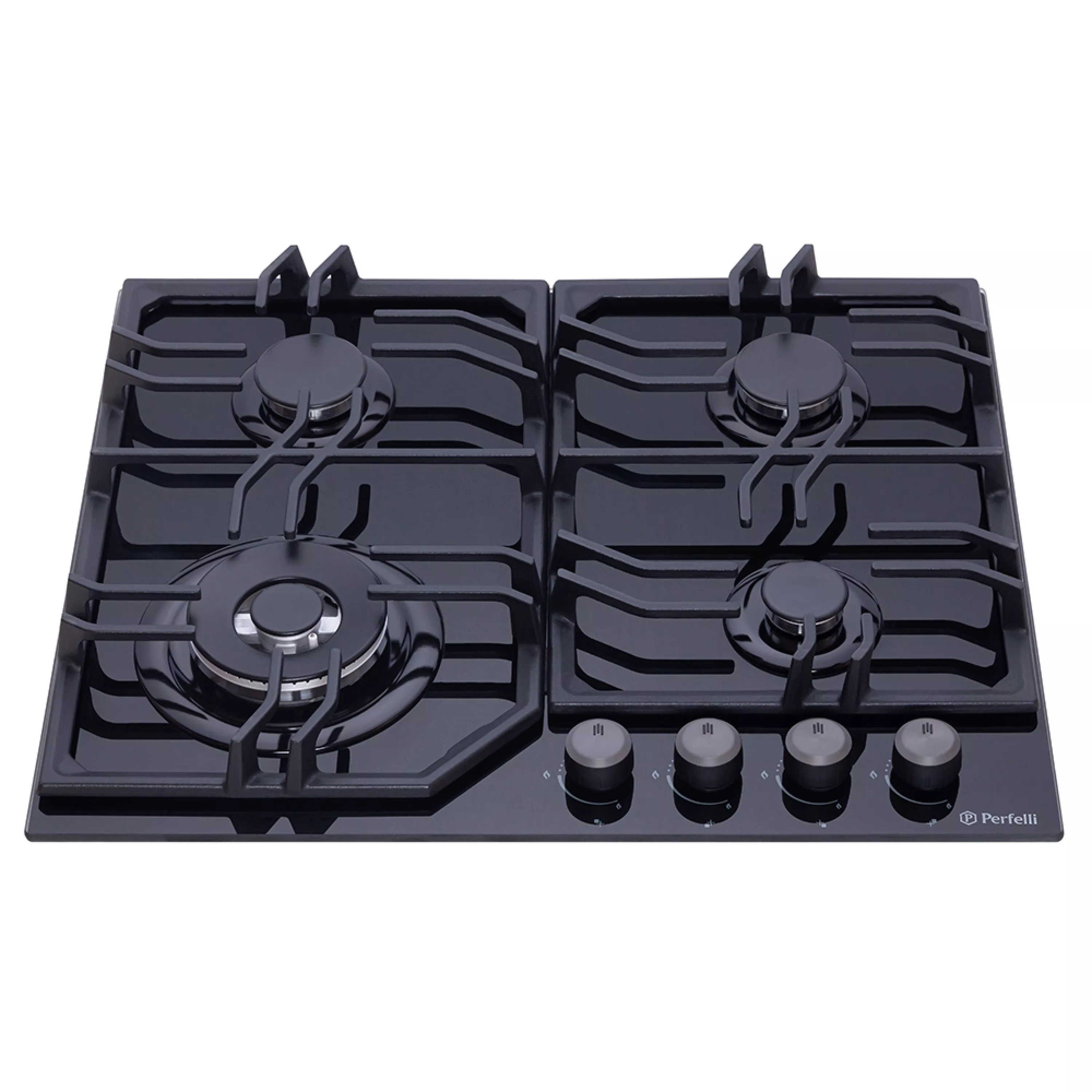 Perfelli 5902767156455 - зображення 2 Поверхность газовая на стекле Perfelli HGG 61674 BL - зображення 2