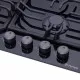 Perfelli 5902767156455 - зображення 5 Поверхность газовая на стекле Perfelli HGG 61674 BL - зображення 5