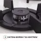 Поверхня газова на склі Perfelli HGG 61687 WH - зображення 6