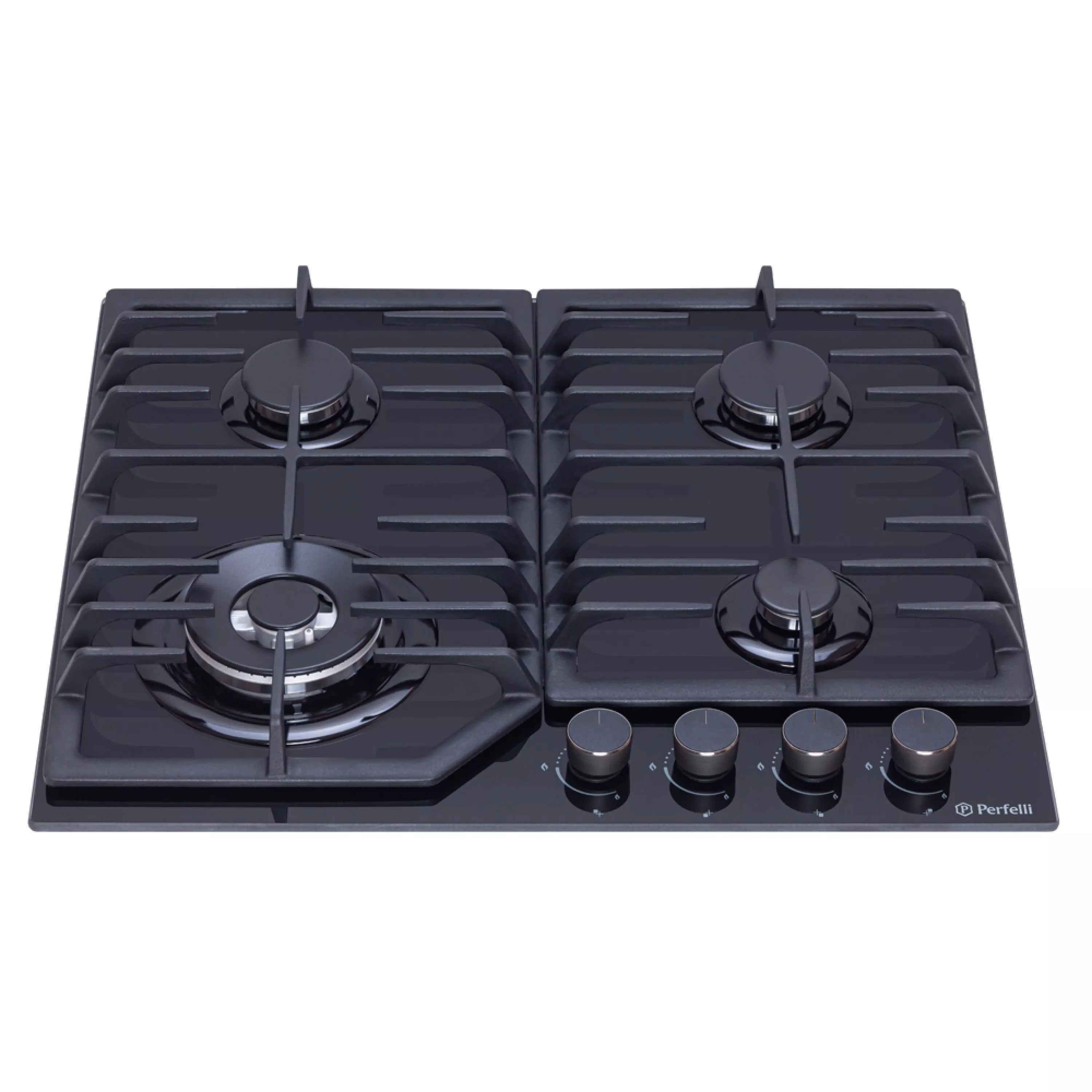 Поверхность газовая на стекле Perfelli HGG 61694 BL - зображення 2