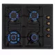 Perfelli 8697940712661 - зображення 4 Поверхня газова на склі Perfelli HGG 61724 BL ANTIQUE - зображення 4