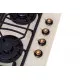 Perfelli 8697940712654 - зображення 5 Поверхня газова на склі Perfelli HGG 61724 IV ANTIQUE - зображення 5