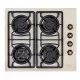 Perfelli 8697940712654 - зображення Поверхня газова на склі Perfelli HGG 61724 IV ANTIQUE - зображення