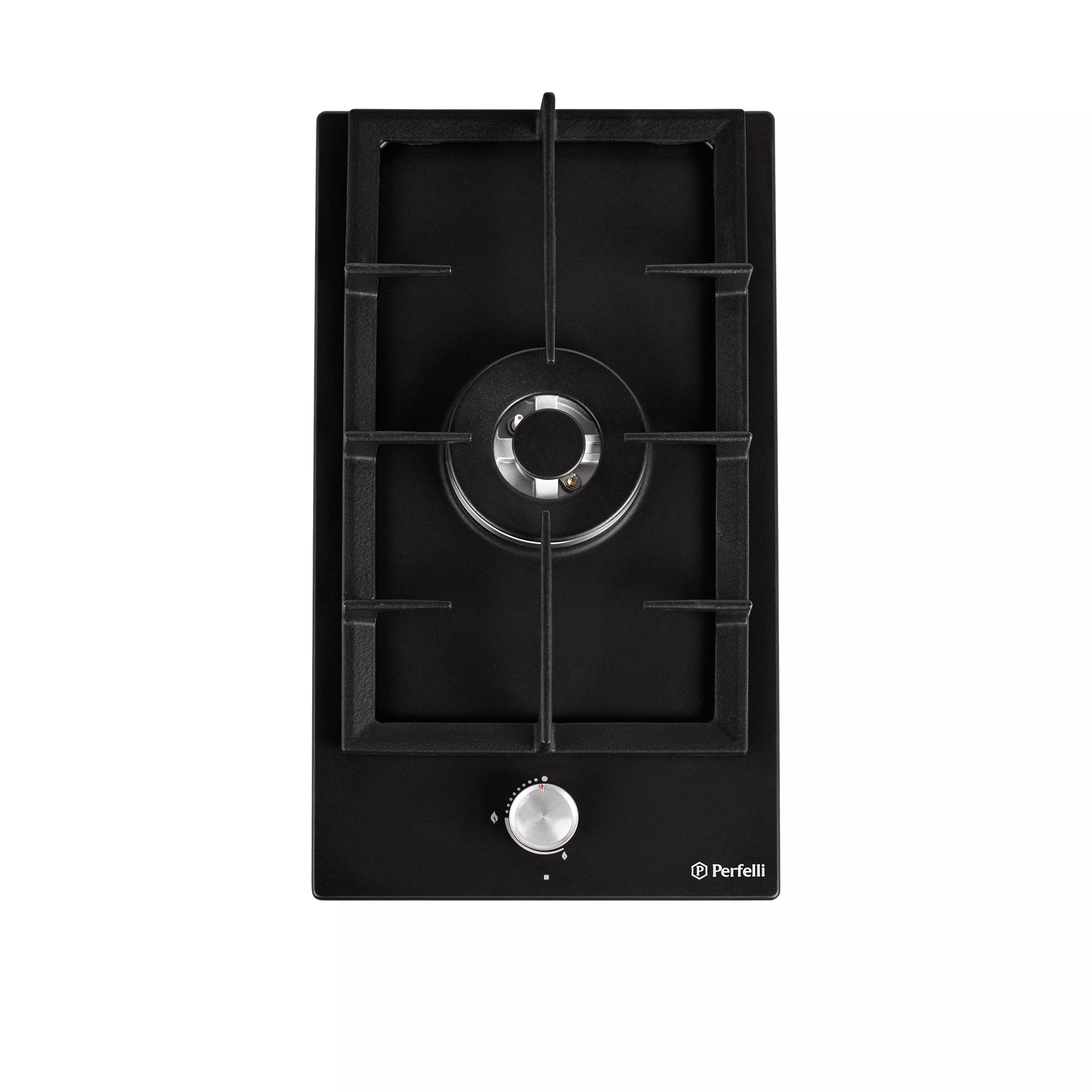 Поверхня газова Domino на металі Perfelli HGM 31404 BL - зображення 1