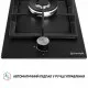 Поверхня газова Domino на металі Perfelli HGM 31404 BL - зображення 5