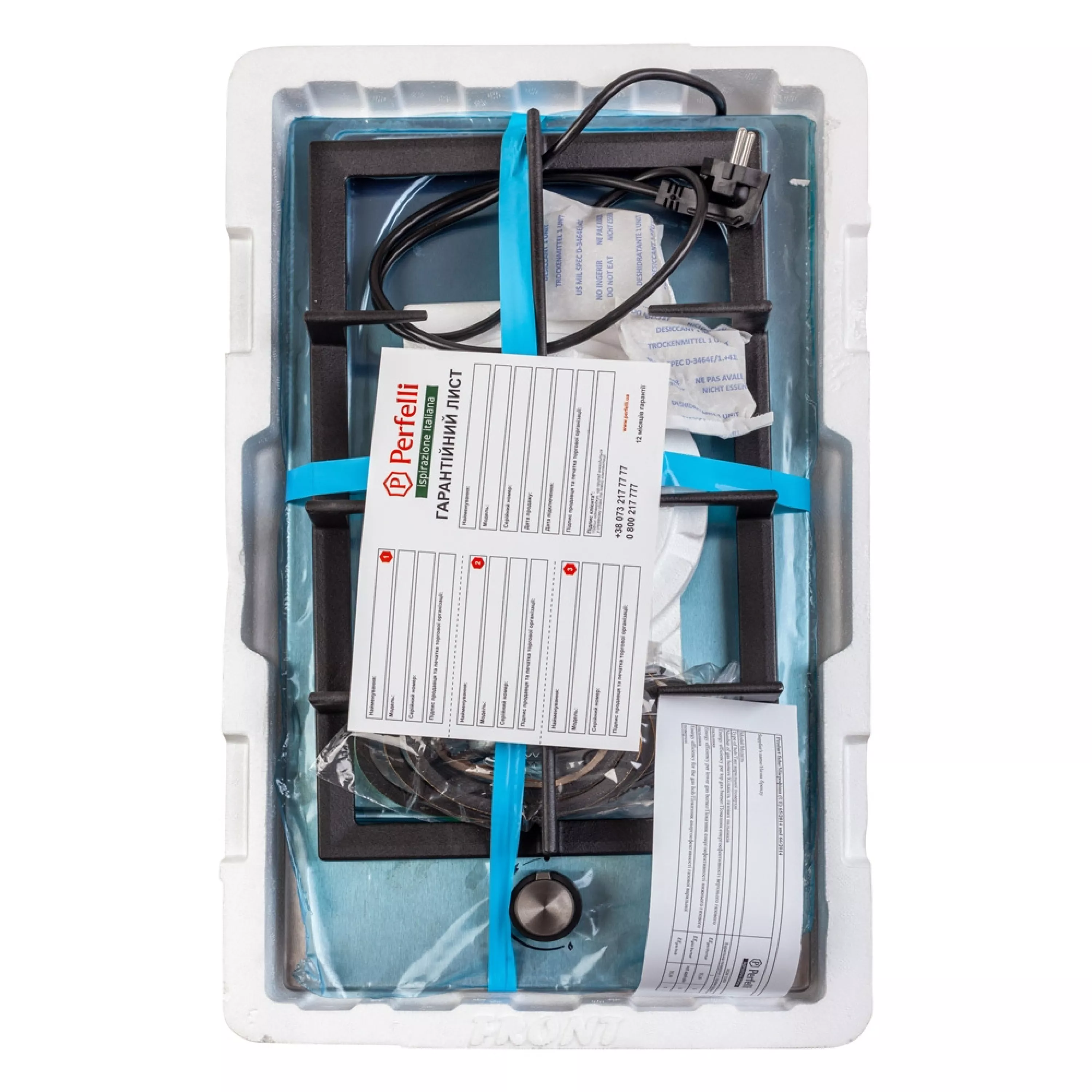 Perfelli 5902767156844 - зображення 9 Поверхность газовая Domino на металле Perfelli HGM 31404 I - зображення 9