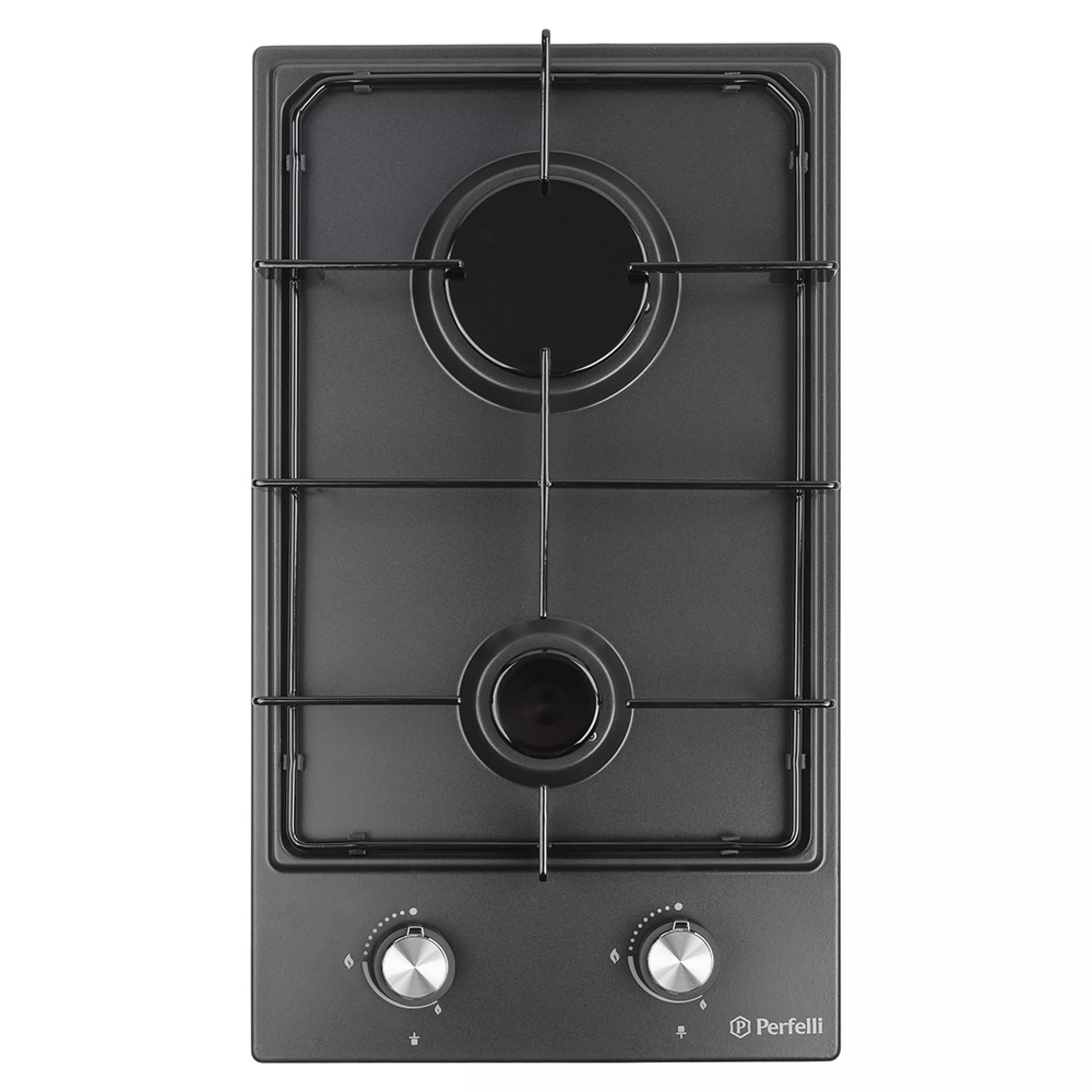 Поверхня газова Domino на металі Perfelli HGM 31414 BL - зображення 1