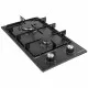 Поверхня газова Domino на металі Perfelli HGM 31414 BL - зображення 4