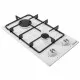 Perfelli 5902767156820 - зображення 4 Поверхня газова Domino на металі Perfelli HGM 31414 WH - зображення 4