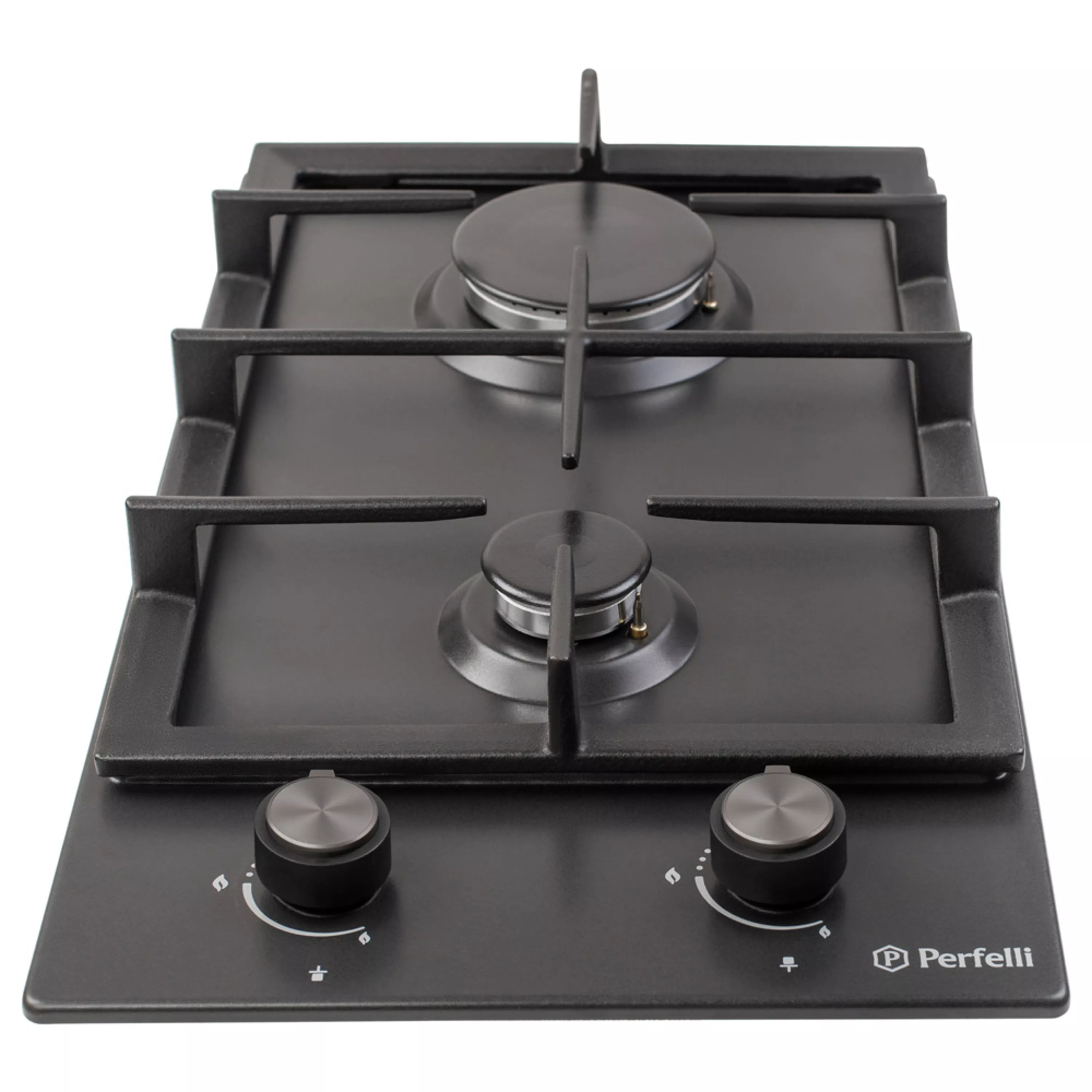 Поверхность газовая Domino на металле Perfelli HGM 31424 BL - зображення 2