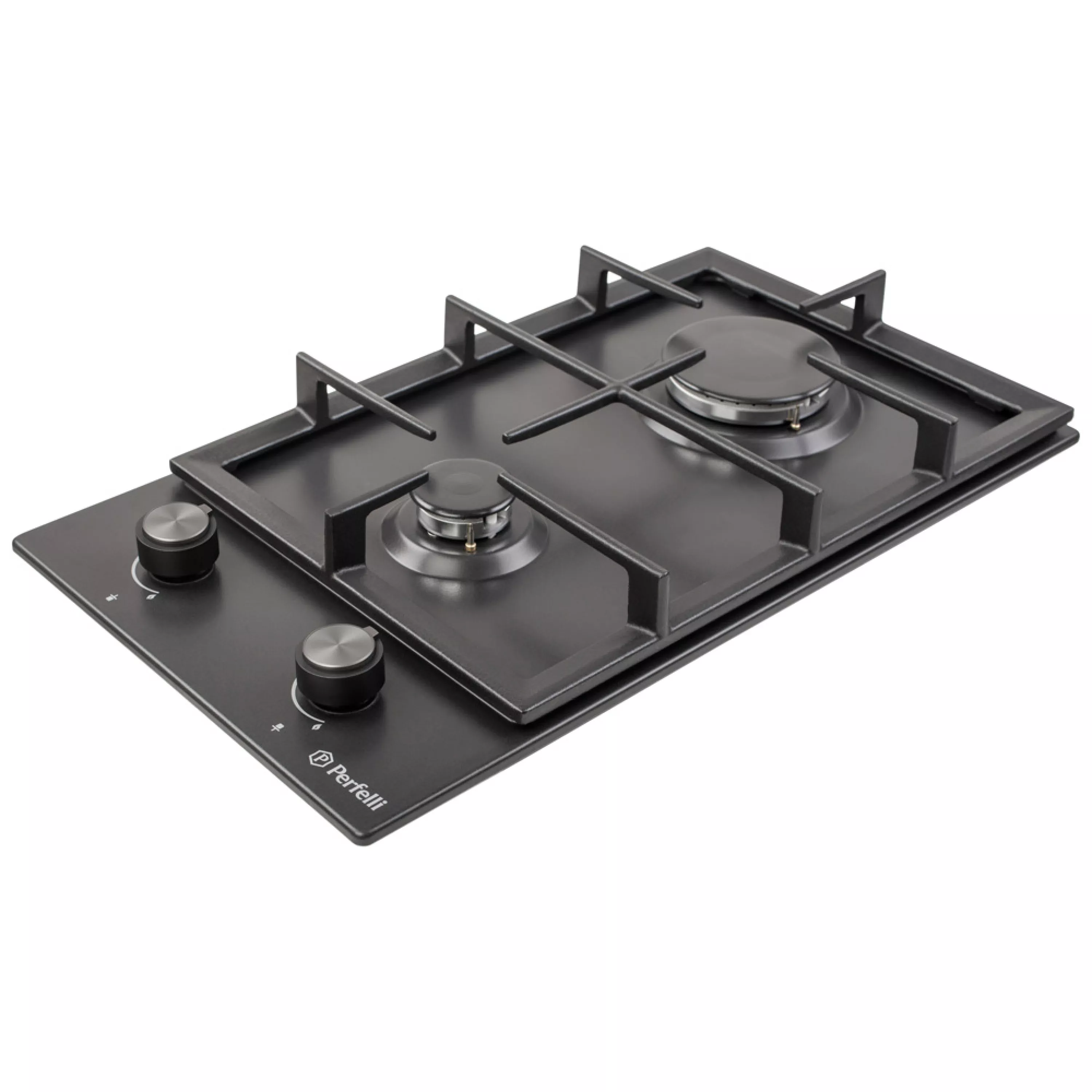 Поверхность газовая Domino на металле Perfelli HGM 31424 BL - зображення 3