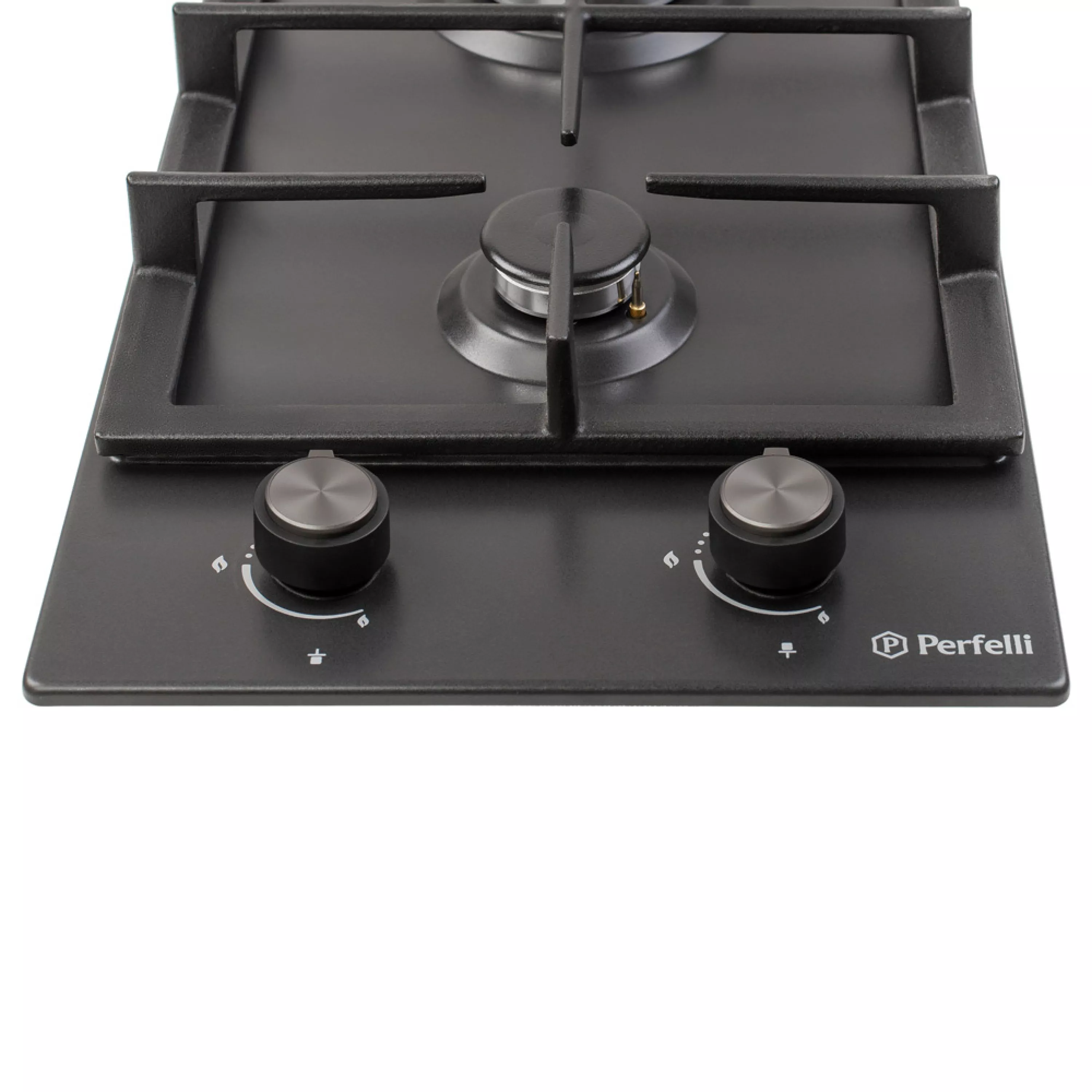 Поверхность газовая Domino на металле Perfelli HGM 31424 BL - зображення 5