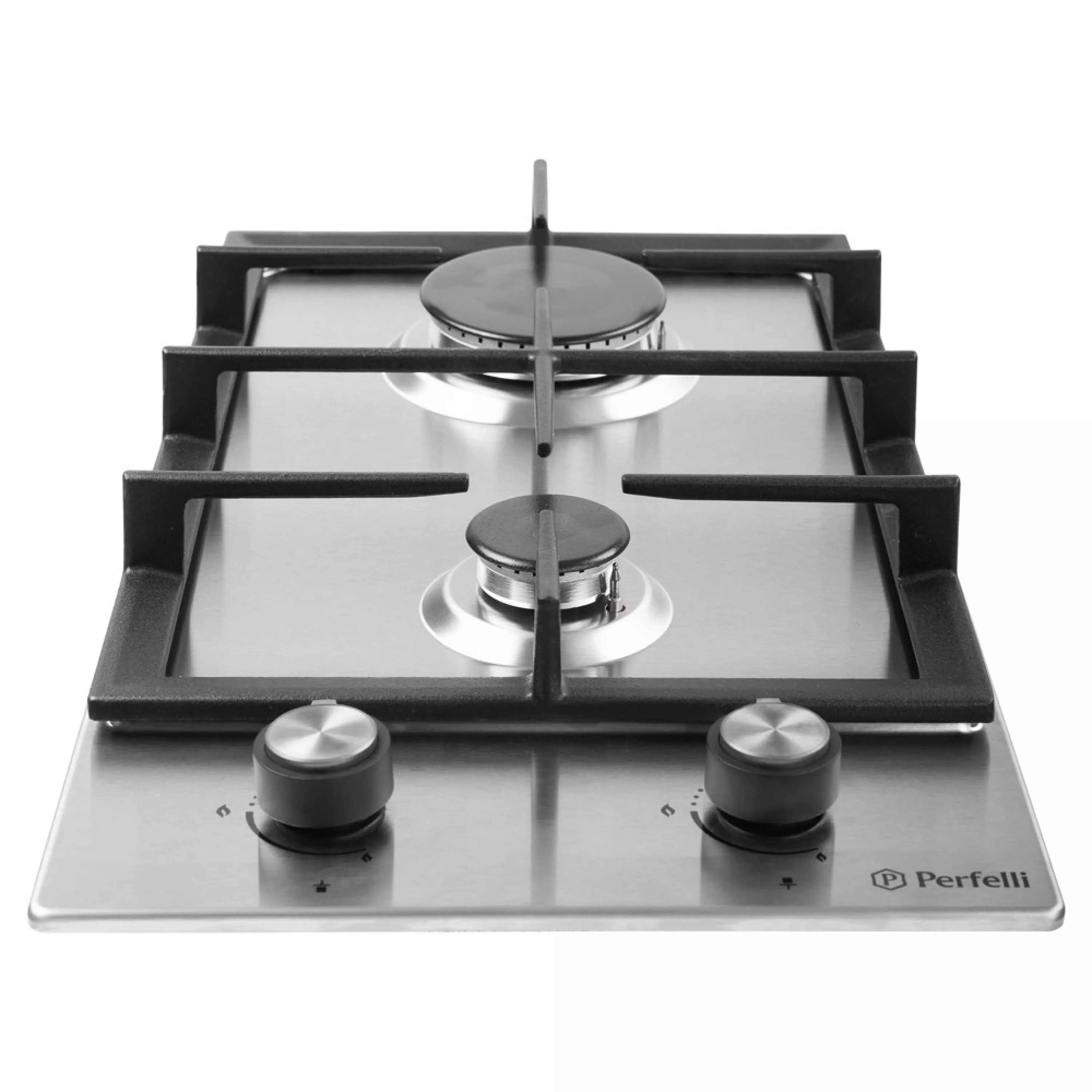 Perfelli 5902767156523 - зображення 2 Поверхность газовая Domino на металле Perfelli HGM 31424 I - зображення 2