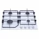 Поверхность газовая на металле Perfelli HGM 61414 WH - зображення 2