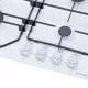 Поверхность газовая на металле Perfelli HGM 61414 WH - зображення 4