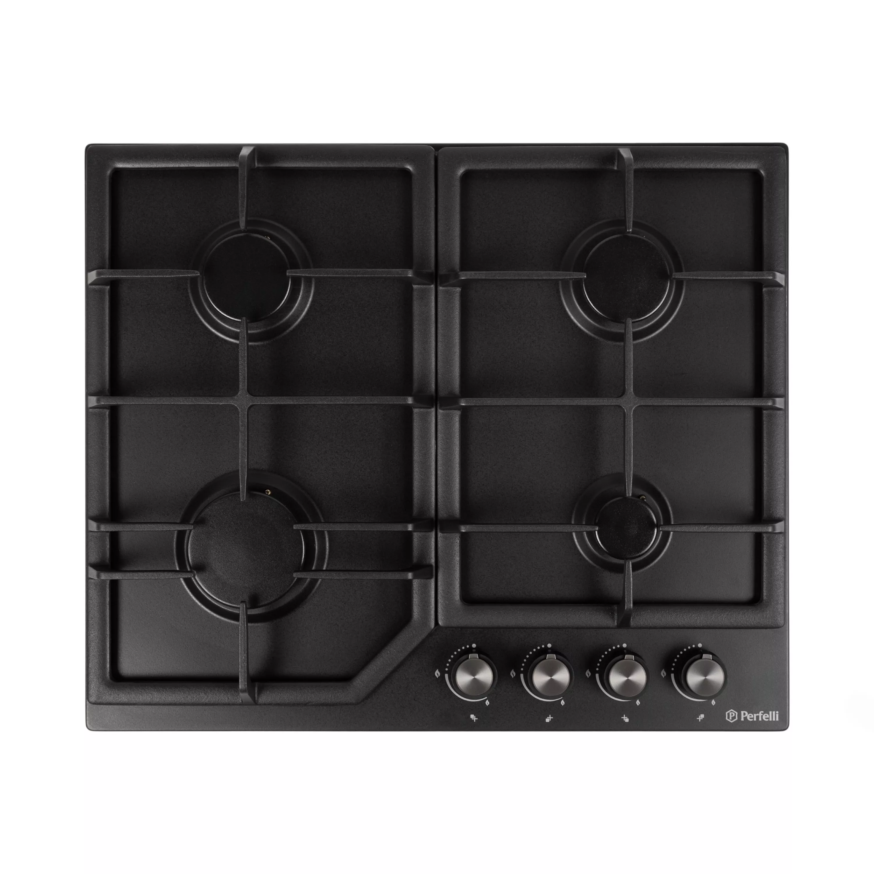 Поверхность газовая на металле Perfelli HGM 61424 BL - зображення 1