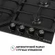 Поверхность газовая на металле Perfelli HGM 61424 BL - зображення 5
