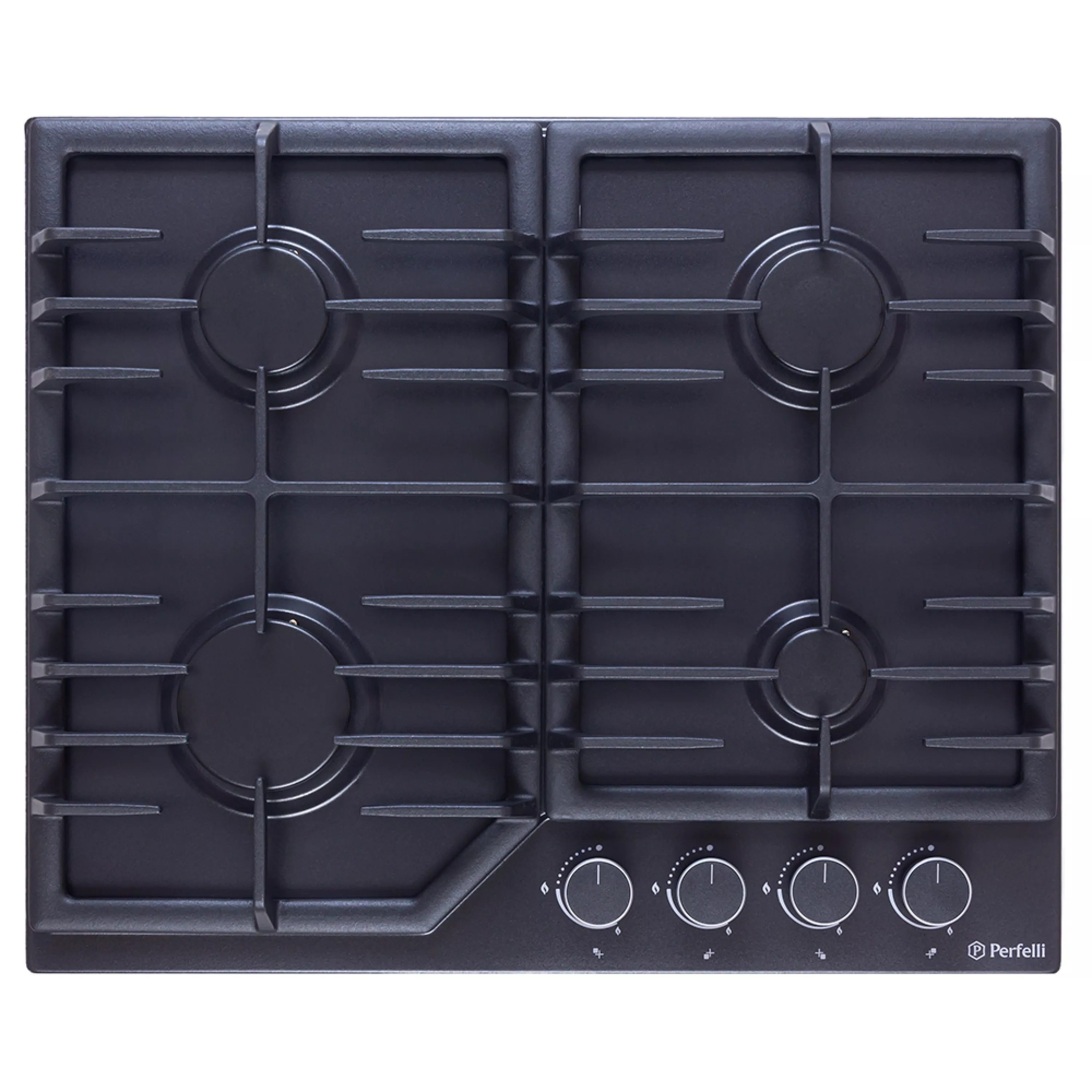 Поверхня газова на металі Perfelli HGM 61494 BL - зображення 1