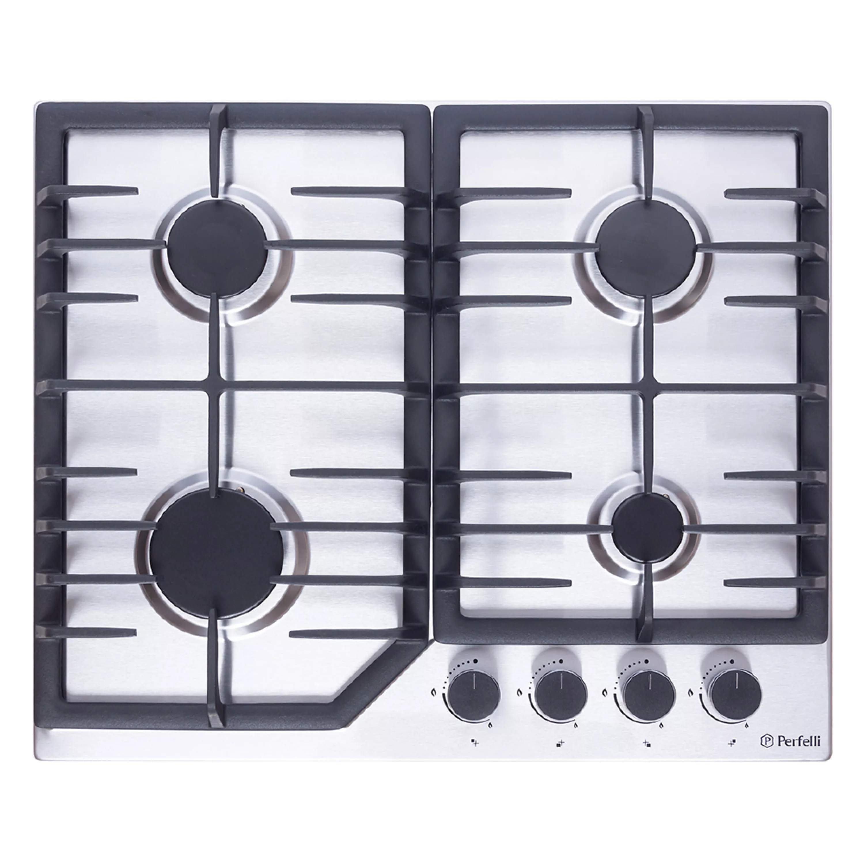 Perfelli 5902767156417 - зображення 1 Поверхность газовая на металле Perfelli HGM 61494 I - зображення 1